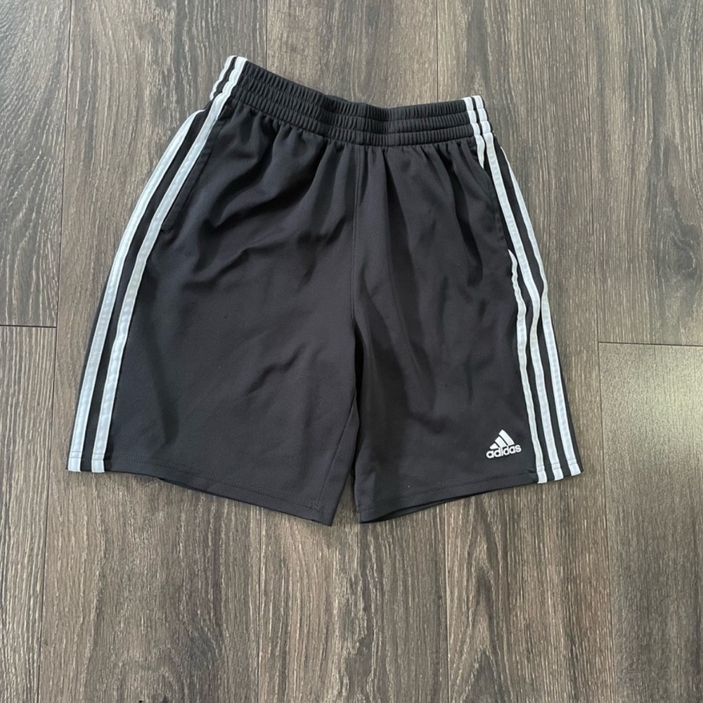 Adidas Children’s Black Athletic Shorts